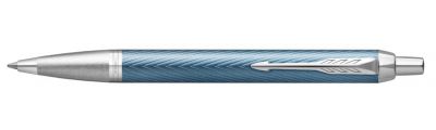 Parker I.M. Premium Blau Grau CT Kugelschreiber 