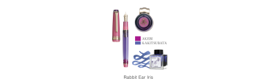 Sailor PRO GEAR Slim MANYO II Rabbit Ear Iris Füllfederhalter-14k