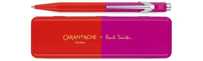Caran d'Ache 849 PAUL SMITH Warm Red & Melrose Pink Kugelschreiber - Limitierte Auflage