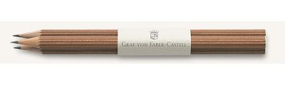 Graf von Faber-Castell Bleistifte NO.III Braun 3x